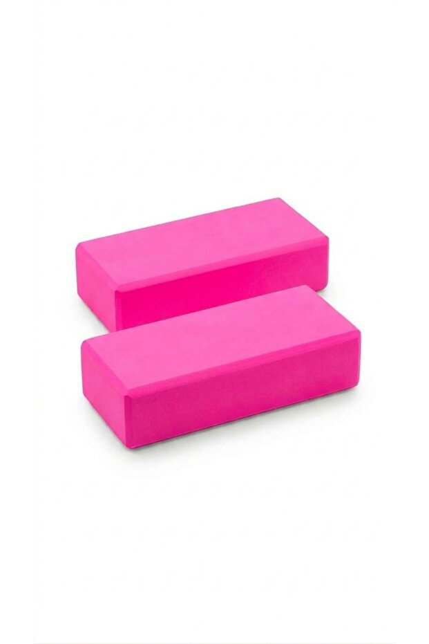 Dikdörtgen Silgi 2'li Pembe