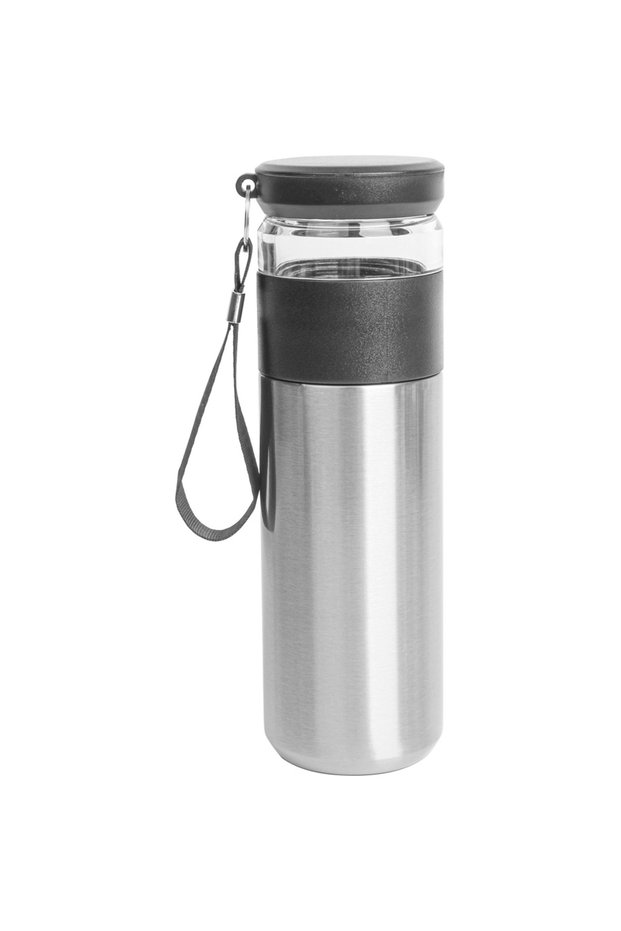 Thermos with Infuser 450 ml Silver -