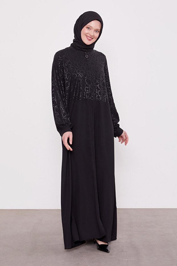 Leopard Pattern Ferace Black