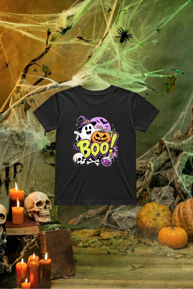 Stil-X Happy Halloween - Children's T-Shirt with Halloween Print