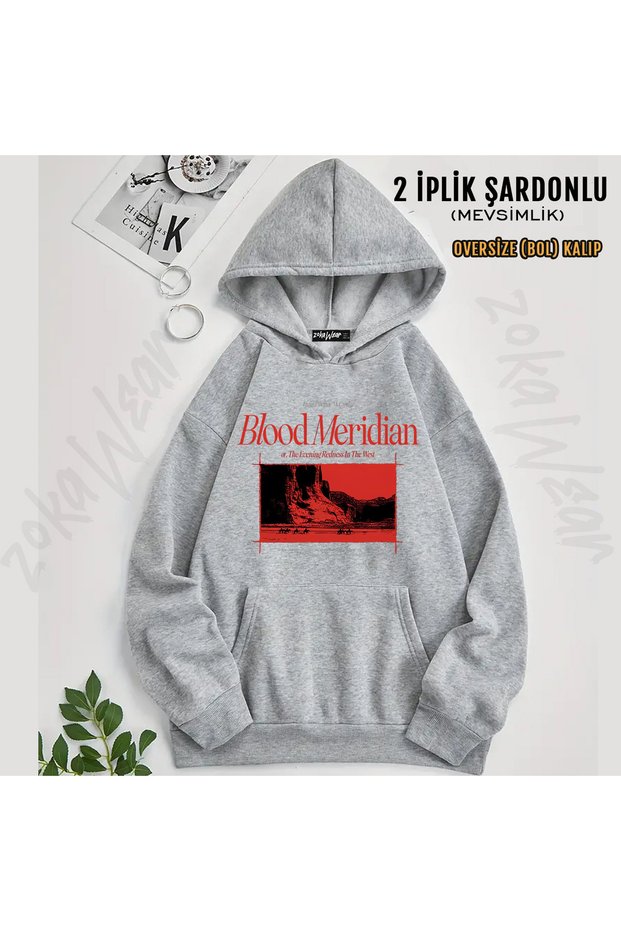 Blood Meridian Printed Hooded Sweatshirt