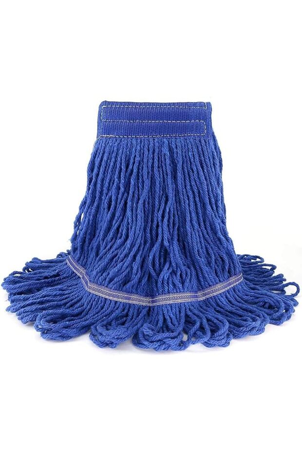 Ocedar Sponge Mop Refill Loop-End Cotton String Mop Head, Heavy Duty String Mop Refills, 6 Inc