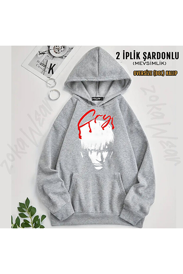 Devil May Cry Dante V2 Printed Hooded Sweatshirt