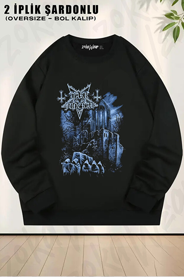 Dark Funeral New Rock Metal Music Printed Crew Neck Sweatshirt