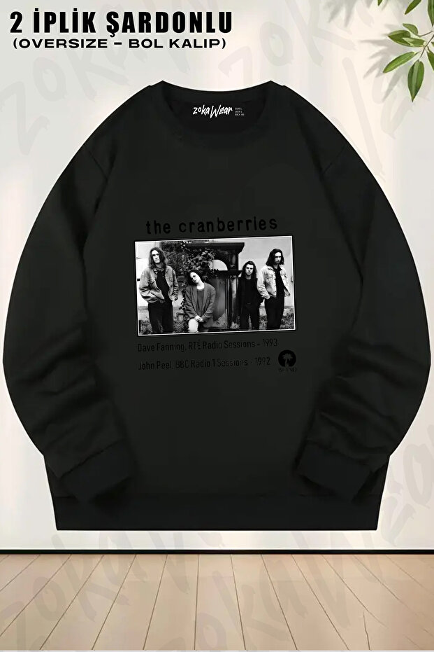 The Cranberries-2 Printed Crew Neck Sweatshirt