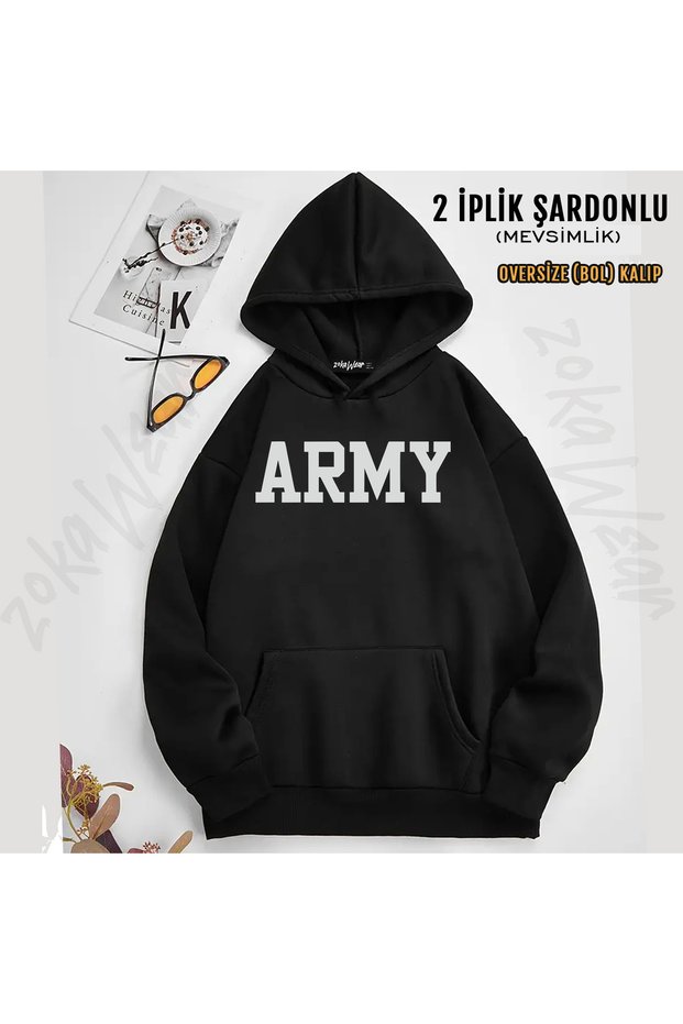 Army Seong Yohan Johan Lookism Printed Hooded Sweatshirt