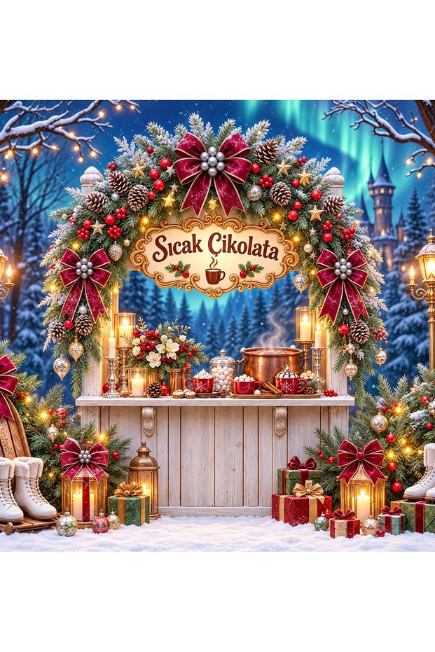 New Year Themed, Welcome New Year, Photo Shoot, Celebration, School Event Fabric Backdrop