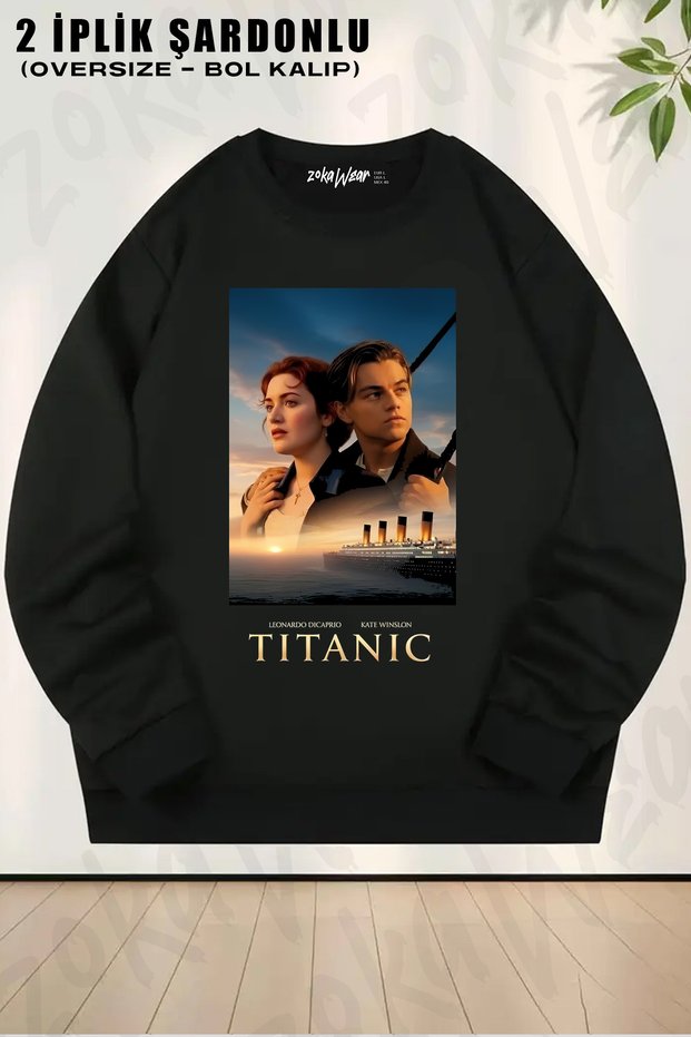 Titanic Movie Printed Crew Neck Sweatshirt