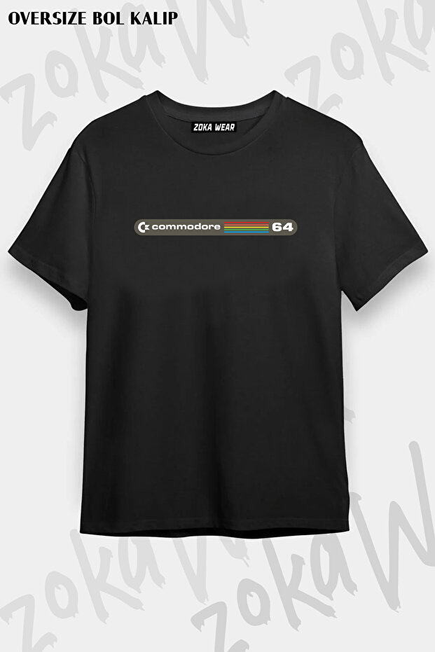 Commodore 64 Temali Printed T-Shirt