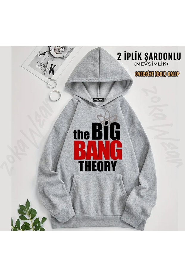 The Big Bang Theory Printed Hooded Sweatshirt