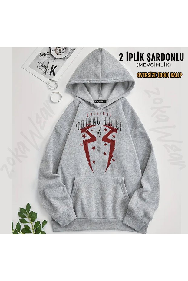 Otc Roman Reigns Otc1 Dovus Gym Printed Hooded Sweatshirt