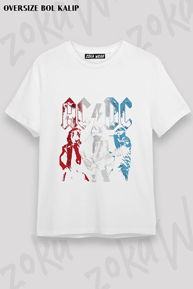 Ac Dc Angus and Malcolm Young Rock Printed T-Shirt