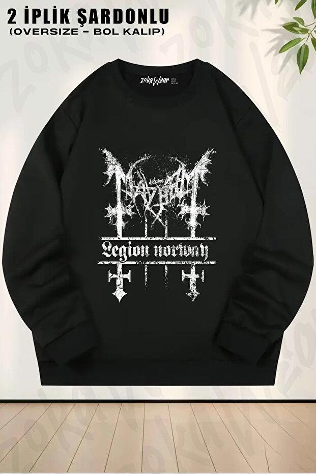 Mayhem V7 Printed Crew Neck Sweatshirt