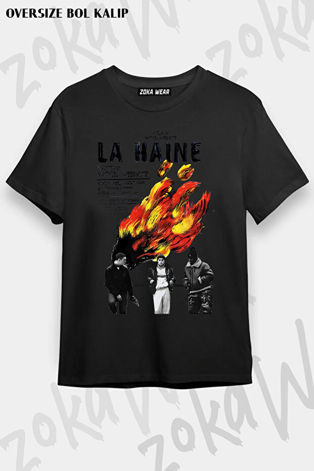 La Haine Custom Design Printed T-Shirt