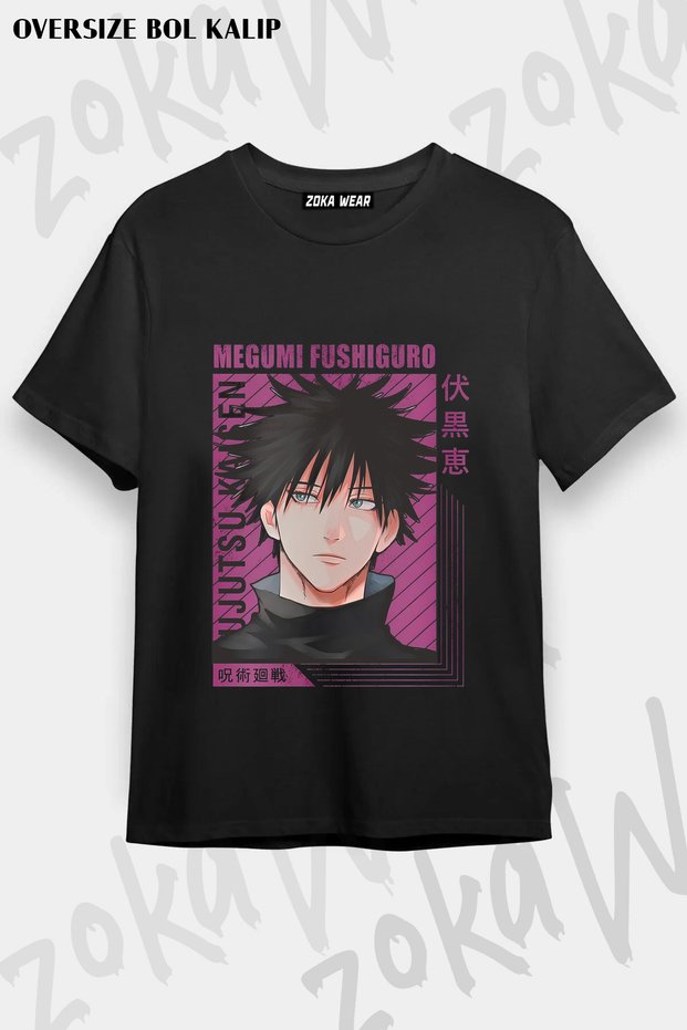 Megumi Fushiguro Jujutsu Kaisen Printed T-Shirt