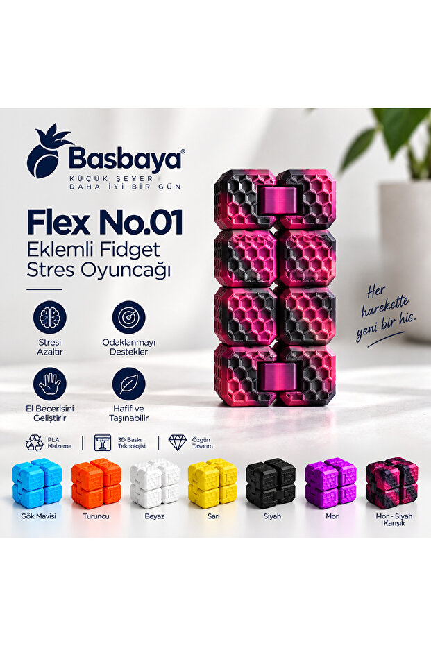 Eklemli Fidget Stres Oyuncağı