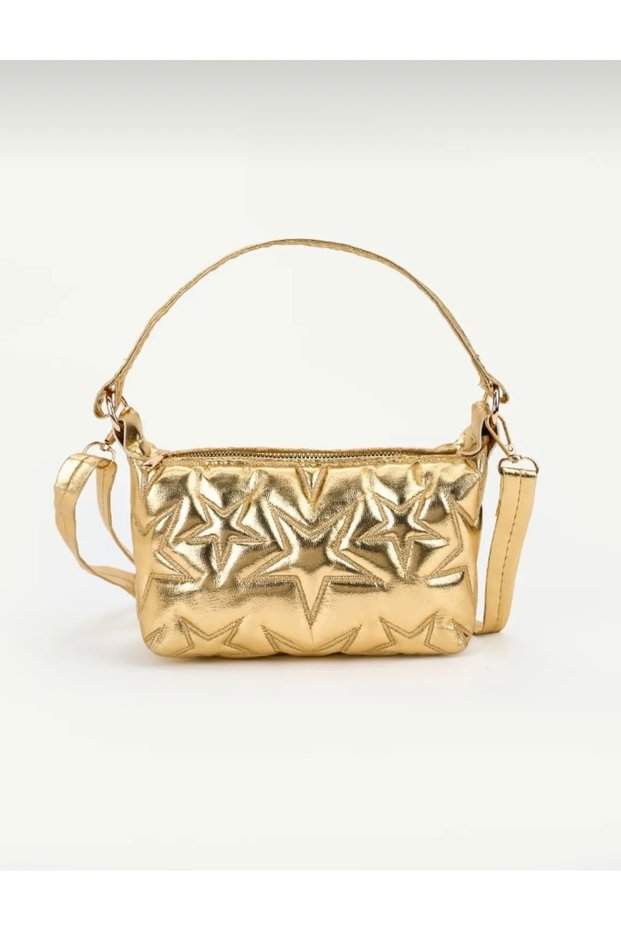 Star Patterned Women's Shoulder and Crossbody Bag