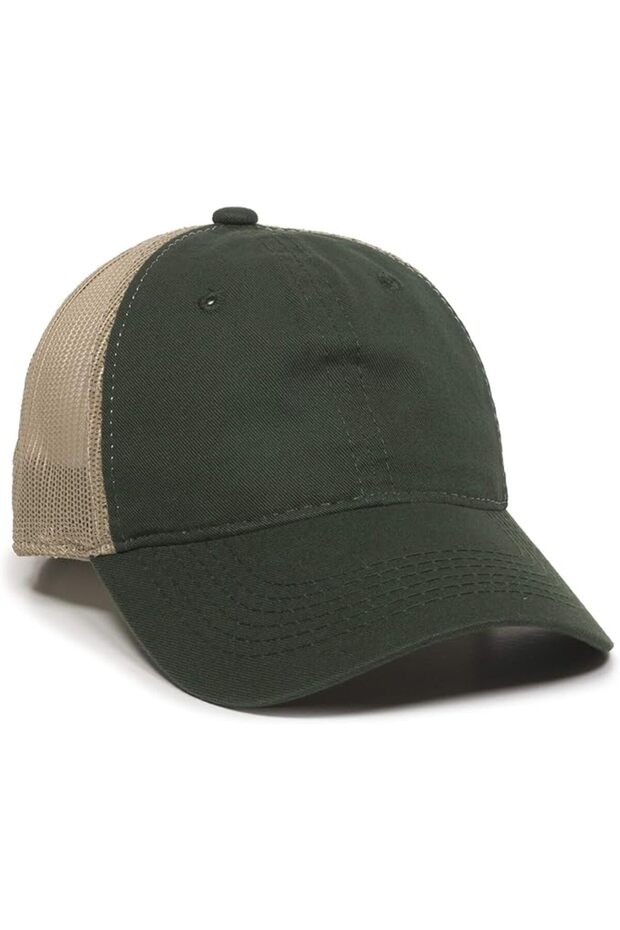 Garment Washed Meshback Cap