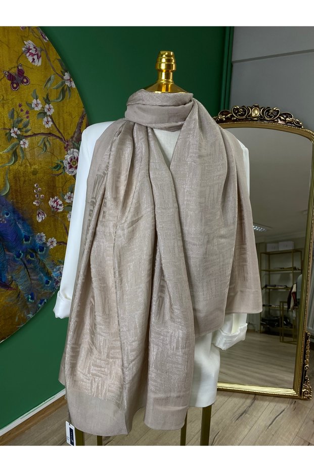 Harem Scarf Elisa Shawl Stone Color