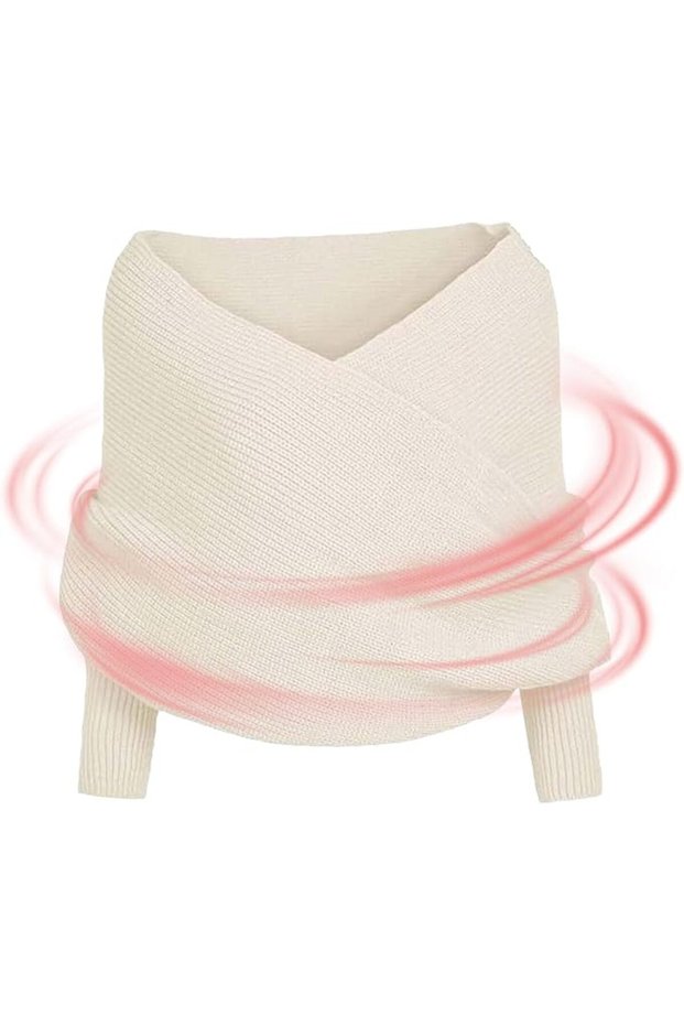 Scarf With Sleeves Warm Comfortable Multifunctional Soft
