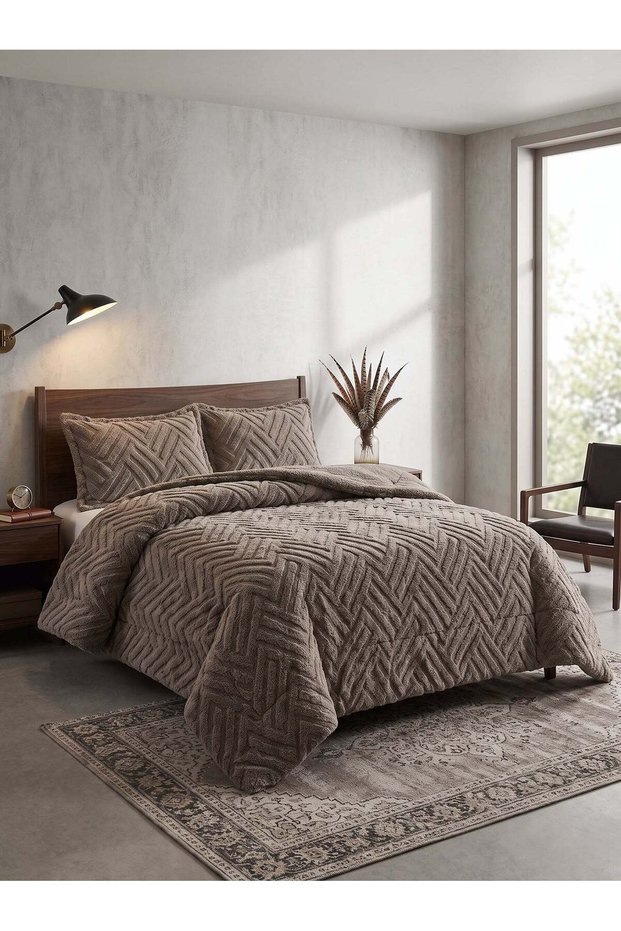 Beroea Marcopolo-07 King Comforter Set, 4 Pieces