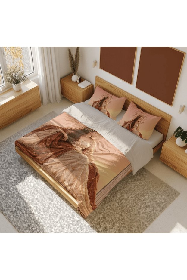 Arcana Collection: the Empress Empress Card Patterned Double Hybrid Duvet Cover Set - Without Sheets