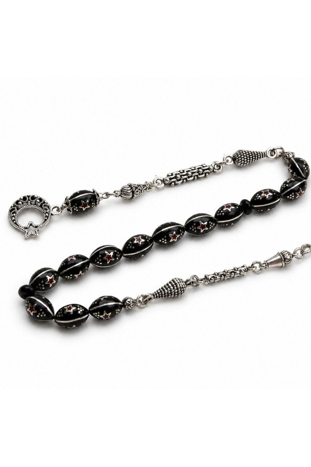Ayyıldız Mineli Oltu Stone Zaza Rosary