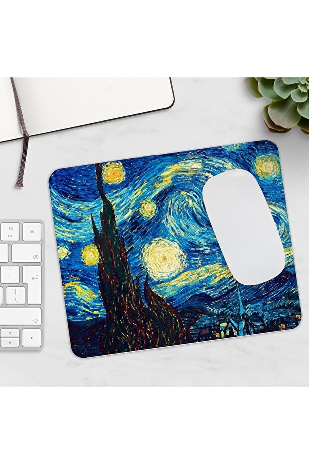Yıldızlı Gece Mousepad
