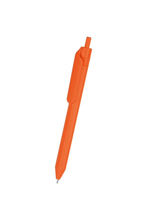 Plastic Ballpoint Pen 0544-250 Orange 100 Pieces Without Printing -