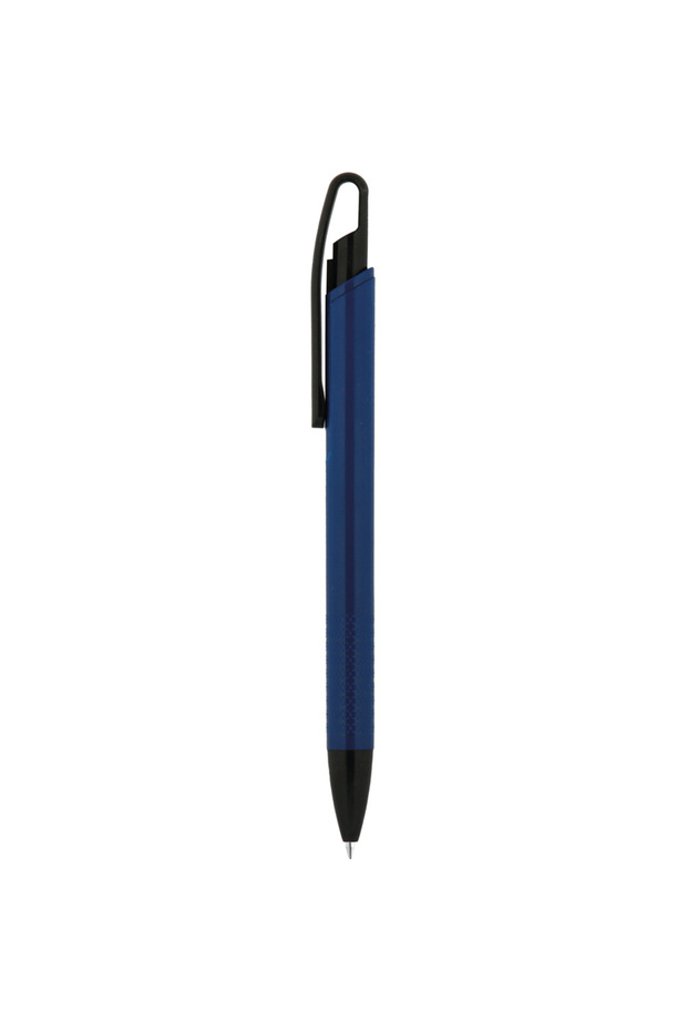 Plastic Ballpoint Pen 0544-150 Navy Blue 100 Pieces Without Printing -