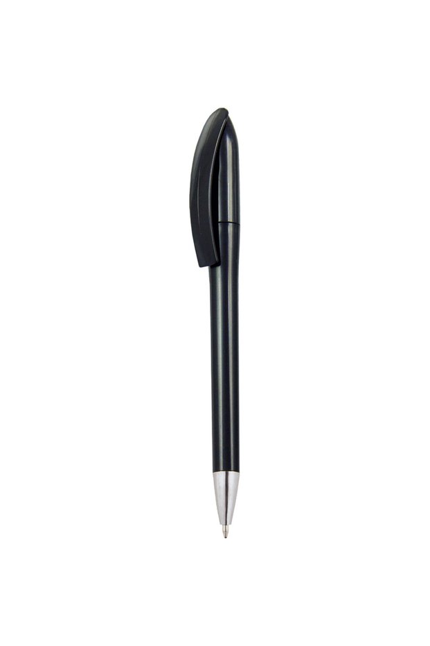 Plastic Ballpoint Pen 0544-120 Black 100 Pieces Without Printing -