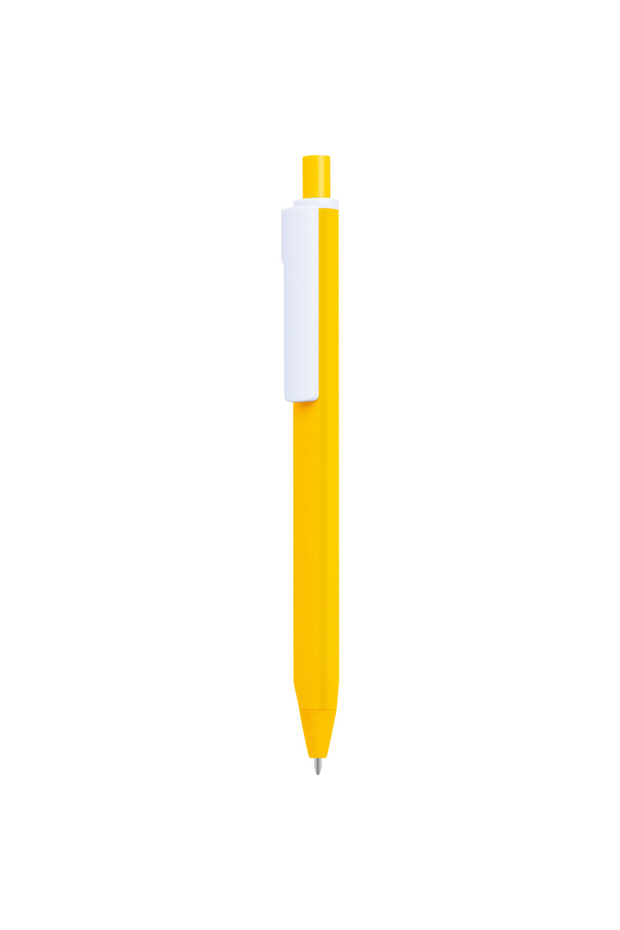 Ballpoint Pen 0544-65 Yellow 100 Pieces Without Printing -