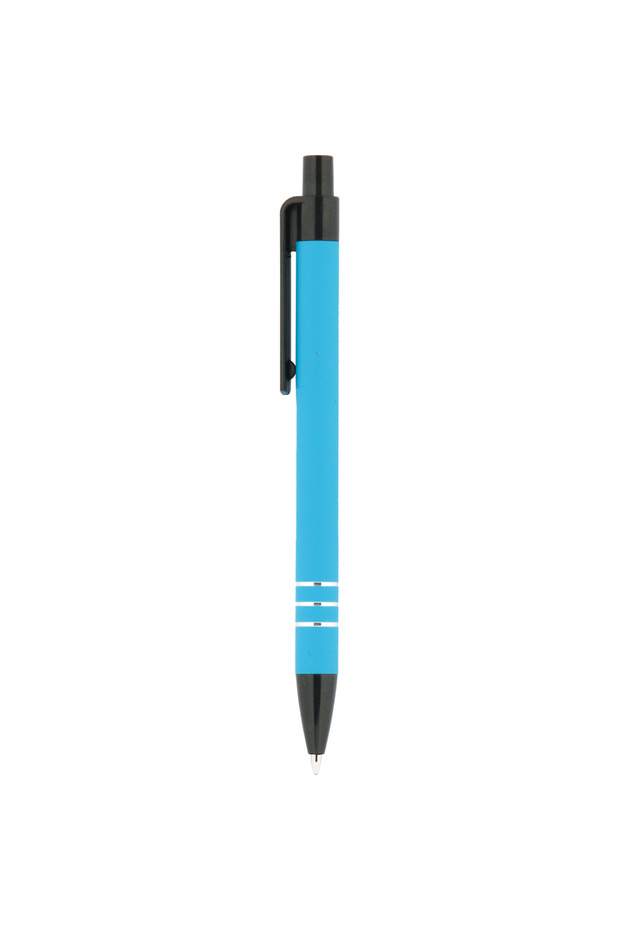 Metal Ballpoint Pen 0555-50 Turquoise 100 Pieces Without Printing -