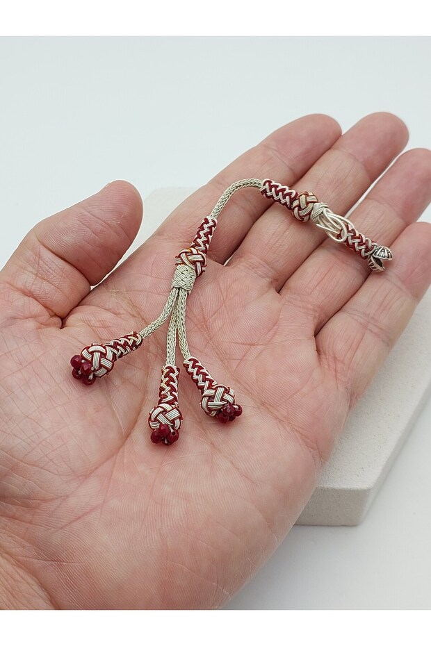 Handcrafted Copper Kazaz Tassel – Three-Pointed (63512)