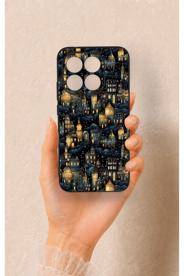 Mi 15t 5g Compatible Night Tale Patterned Silicone Case