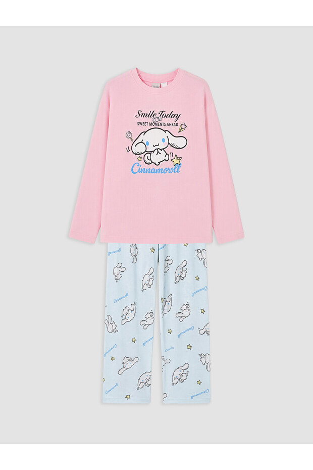 Esvab • Modern & Distinctive Cinnamoroll Zero Roba Collar Girls' Pajama Set