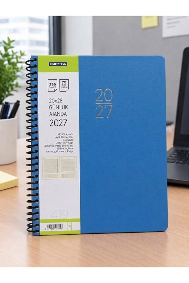 2027 20X28 Daily Agenda 419-Sek