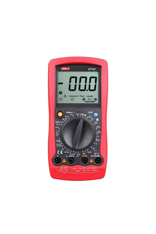 Uni-T Digital Multimeter (Measuring Tool) (Diode-Leakage Meter) (with Audible Alarm) (180*87 mm) 10 a