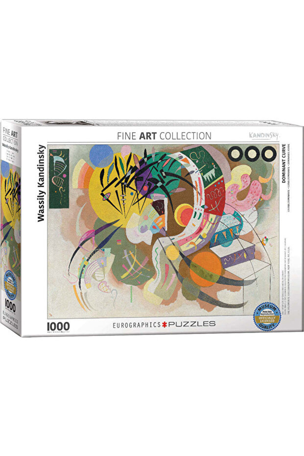 Dominant Curve by Wassily Kandinsky, 1000-Piece Jigsaw Puzzle