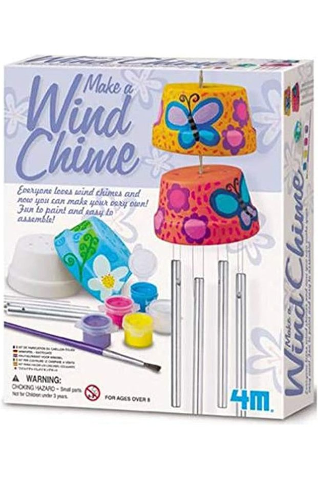 Make Your Own Wind Chime Kit – DIY Arts & Crafts Activity for Kids Ages 5+