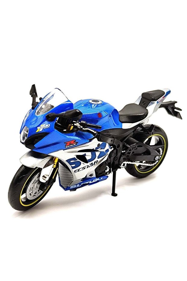 SUZUKI GSX R1000R (RACING) Die-Cast Motorcycle Model – 1:12 Scale | Premium Collectible Bike Replic