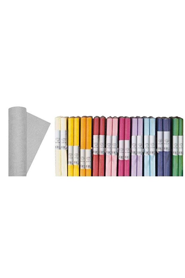 Ciao Pastel Grey Tablecloth Roll – 1.20 x 7 m Elegant Reusable Table Cover for Parties, Events, and