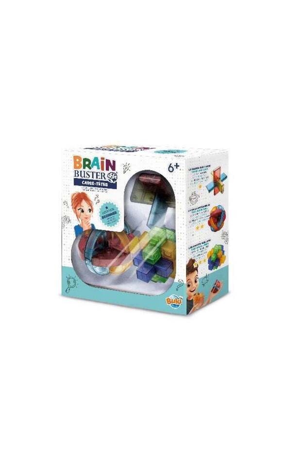 Brain Buster - Beginner – Brain Teaser Puzzle Set | 3 classic metal puzzles for beginners, for Kids