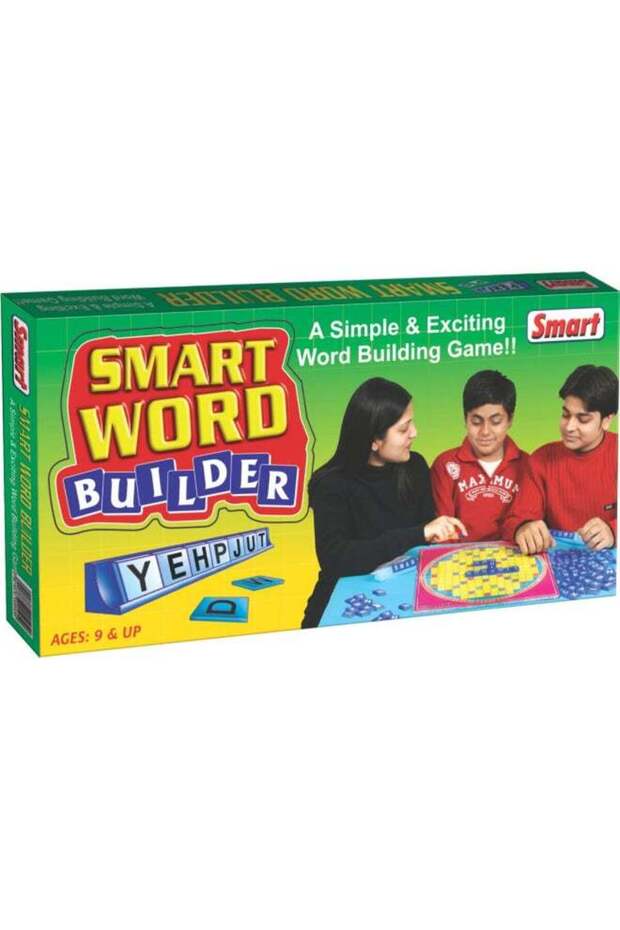 Creative's Smart Word Builder Board Game - Strategy & Vocabulary Educational Games, Spelling Challe
