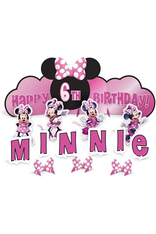 Disney Minnie Forever Table Decorating Kit