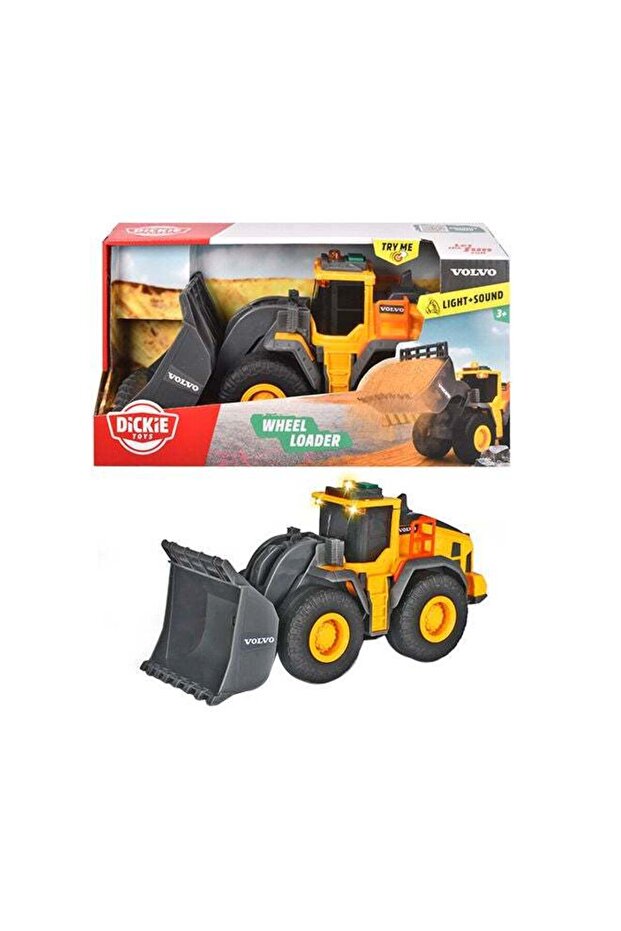 Volvo Wheel Loader Construction Toy Vehicle for Kids Ages 3+