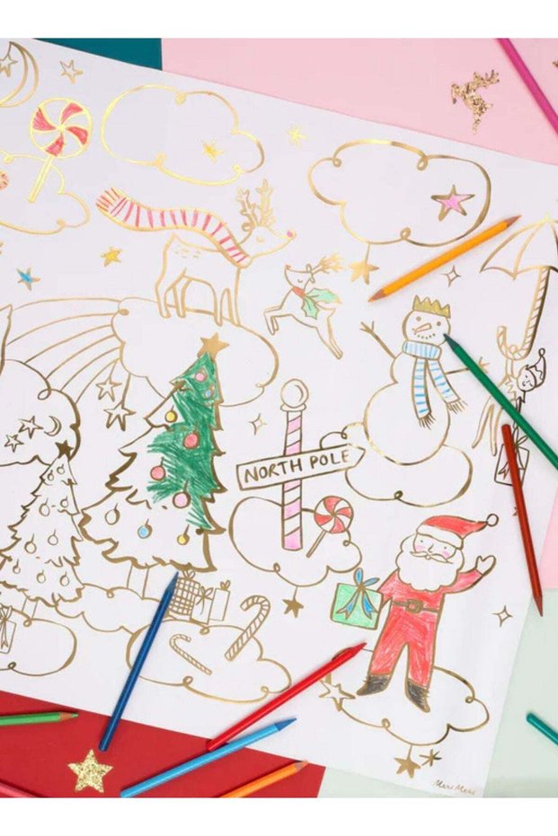 Christmas Colouring Posters