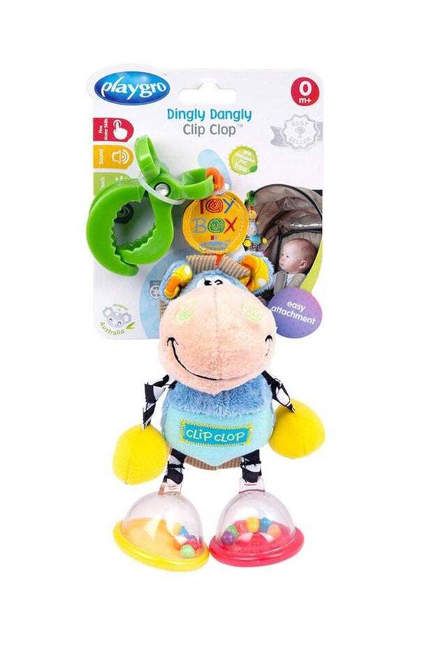 Toy Box Dingly Dangly Clip Clop – Engaging Baby Toy For Development And Sensory Play, 0+ Months