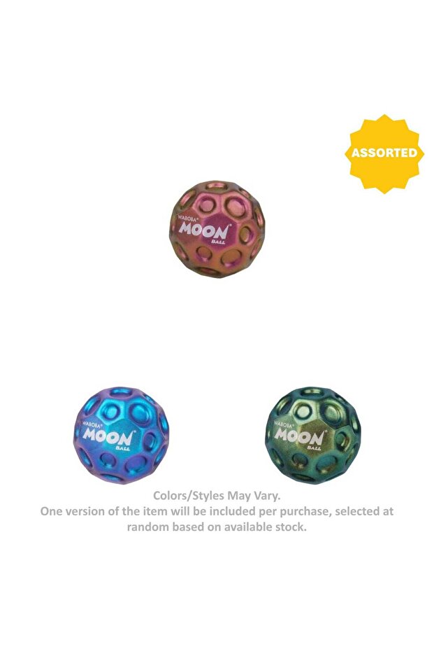 Waboba Metallic Moon Ball (6.3 cm, Assorted)