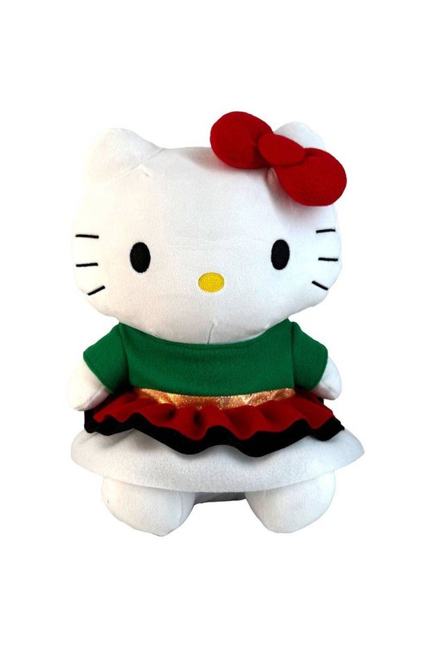 Sanrio Hello Kitty and Friends UAE National Day Hello Kitty Plush Toy (30 cm, Green)